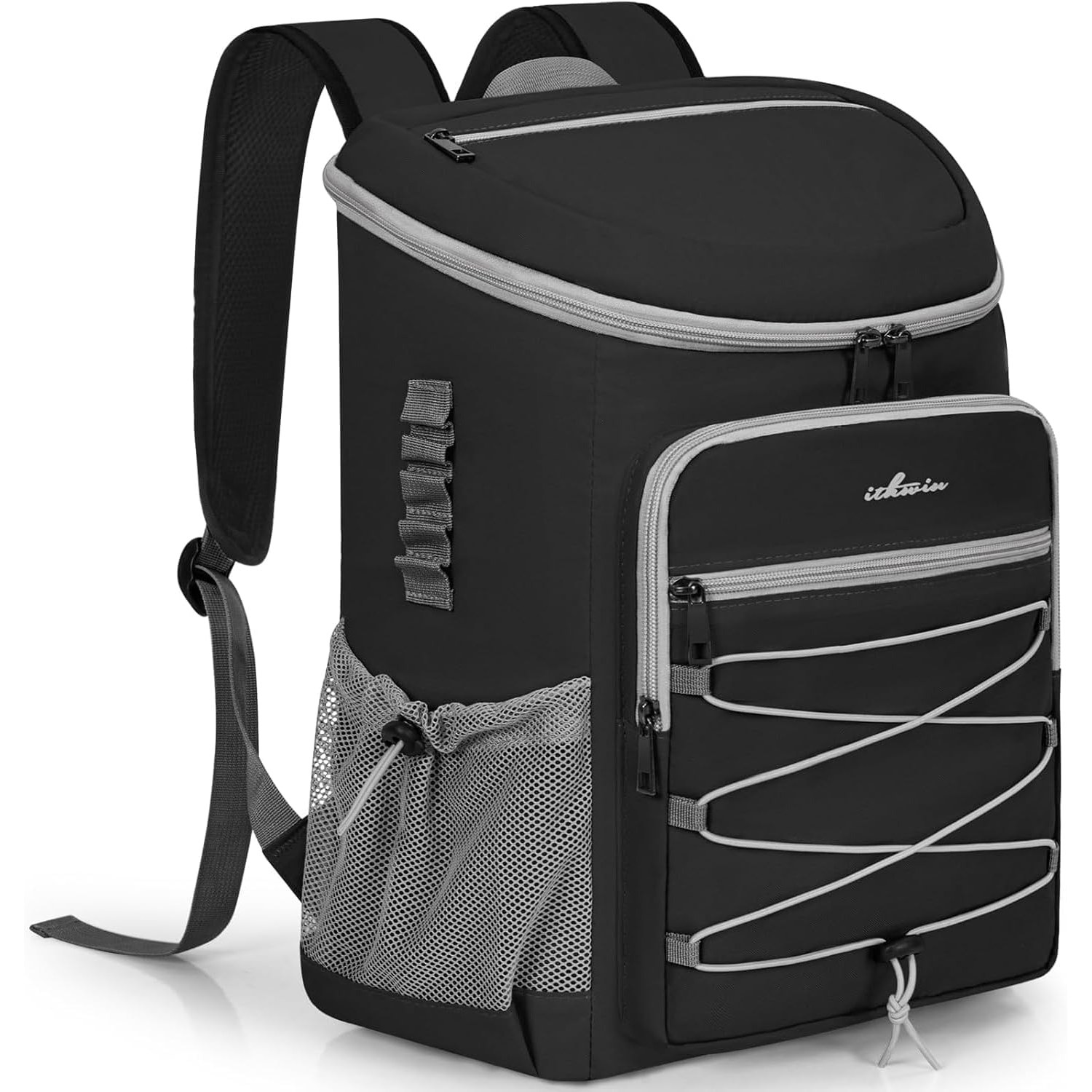 Frostline insulated cooler backpack packed for a day out